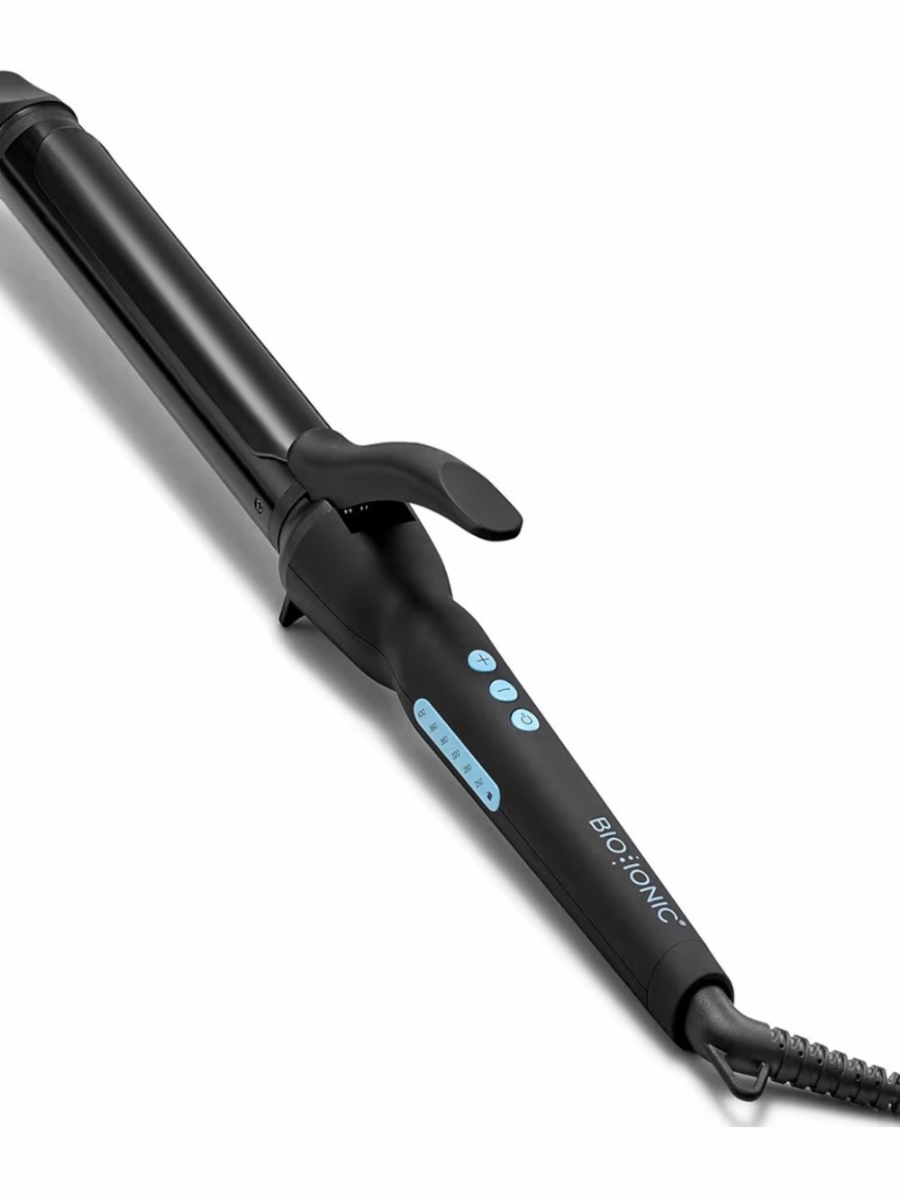Bio Ionic Black Curling Iron with Digital Controls